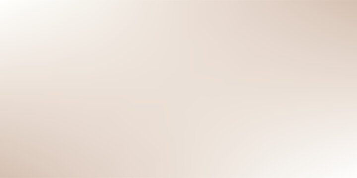 Subtle beige gradient background. Rough neutral liquid wallpaper. Universal nude color texture for banners, flyers, and presentations. Blurred abstract background cover. Vector illustration.