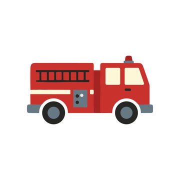 Fire Truck Emergency Response Vehicle.