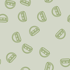 Obraz premium daybed outdoor furniture vector line seamless pattern daybed outdoor furniture sign illustration