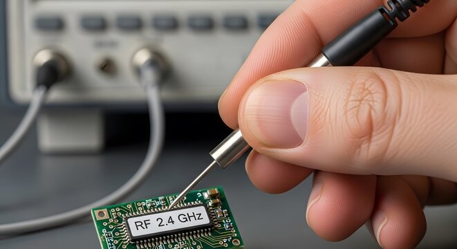 Precise Rf Soldering on Circuit Board