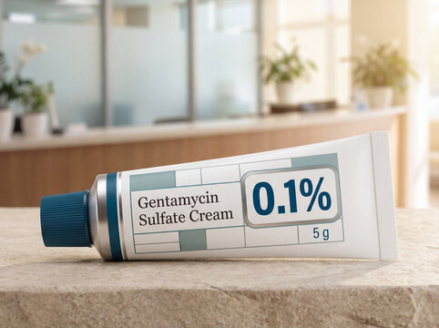 Antibiotic Gentamycin Sulfate Cream for effective bacterial skin infection treatment