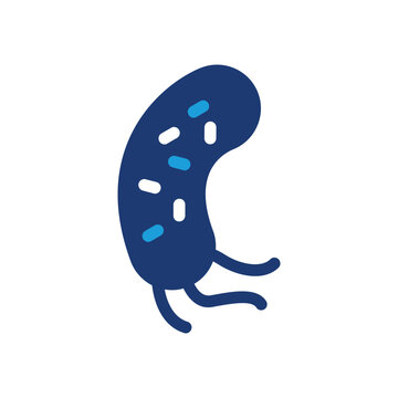 enterobacter colored icon vector design good for web or mobile app