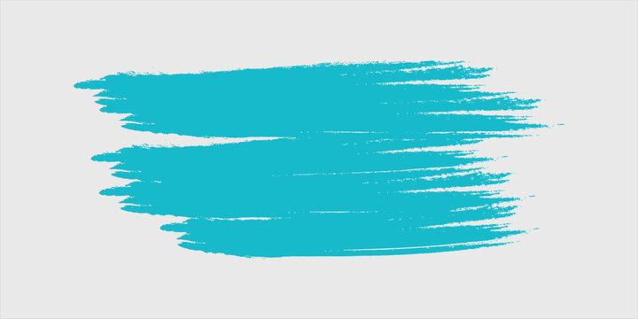 Blue Brush Stroke Paint Texture, Artistic Grunge Brush Splash Background, Blue Brush Stroke PNG, Paint Texture Splash Transparent Background. Vector