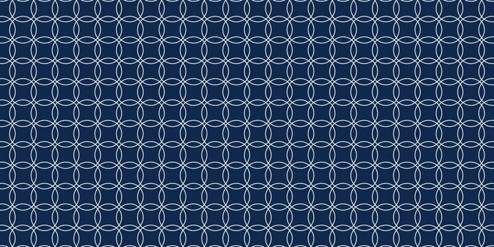 Seamless ornamental pattern - simple design. Vector geometric background.