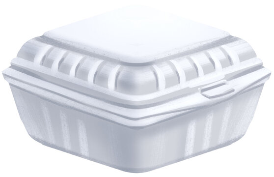 Styrofoam Takeaway Box