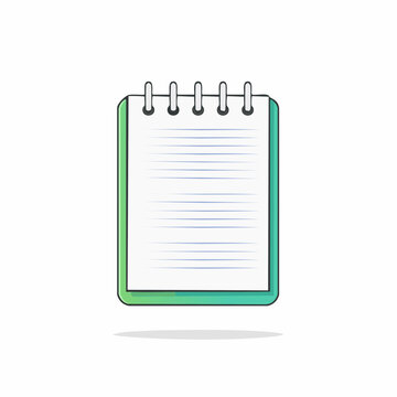 Spiral Notebook Icon