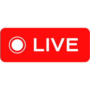 live png, live button, live stream, live streaming, red live, red live stream