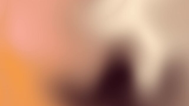 Soft peach and beige abstract gradient with smooth flowing motion, creating a warm elegant animated background ideal for lifestyle, beauty, branding, and digital media
