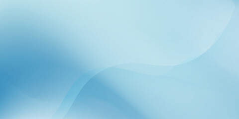 Naklejka premium Abstract blue gradient background with shining lines waves. Minimalist background for banner, poster, Eps10