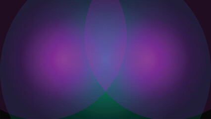 Obraz premium Vibrant purple and blue lights intersect in a dark room setting.