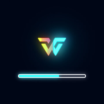 Loading Bar Logo Reveal for App Promos and Social Feed Ads