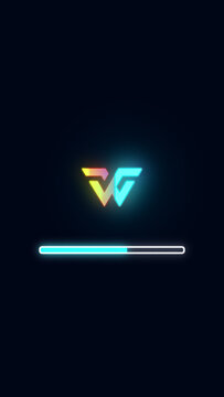 Loading Bar Logo Reveal for Mobile Apps and Short-Form Video