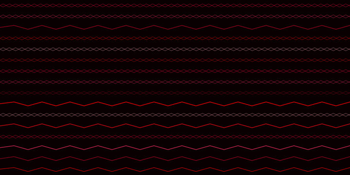 Digital abstract binary code with red accents on dark background Vector, illustration
