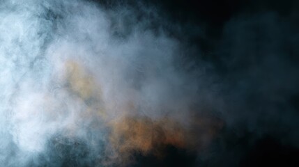 Fototapeta premium smoky abstract background, dark vapor textures, moody cinematic style