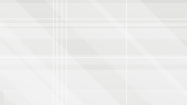 Futuristic white corporate background featuring soft intersecting diagonal lines in abstract geometry. Suitable for modern business presentations, tech websites, and digital marketing materials. Clean