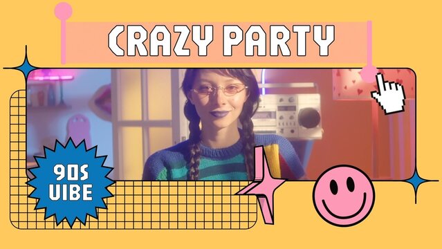 Retro Pop Social Media Opener