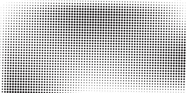 Grunge halftone gradient background. Faded grit noise texture. White and black sand wallpaper. Retro pixelated backdrop. Anime or manga style comic overlay. Vector graphic design textured template