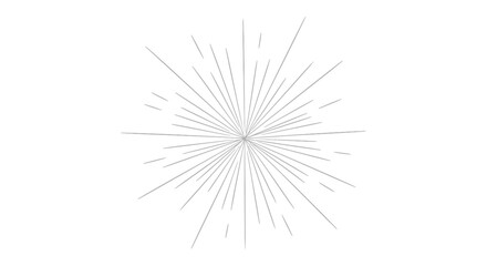 Fototapeta premium Abstract Starburst Burst Light Rays Graphic Design Element