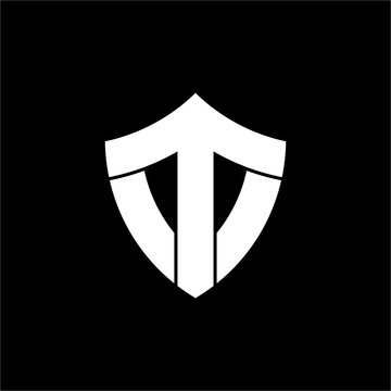 Letter T Shield Logo presents a sharp, geometric T shield design. Perfect for cybersecurity and data services, it symbolizes structural integrity, futuristic innovation, and solid defense.