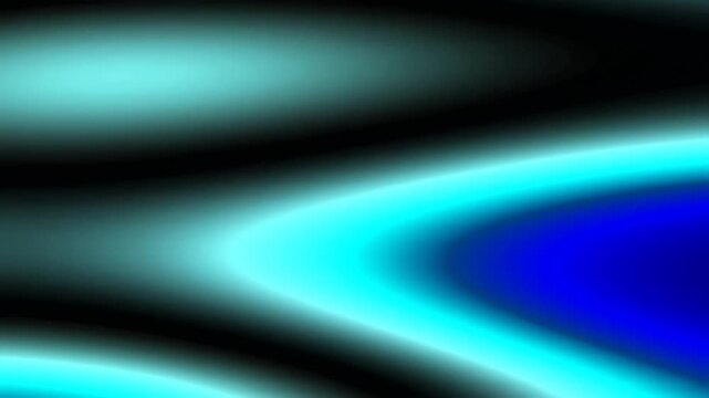 Abstract blue and black wave pattern with soft gradients