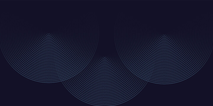 Blue background. Abstract circle gradient backdrop of rich and luxurious colors. Useful for backgrounds, presentations, mailer, templates etc