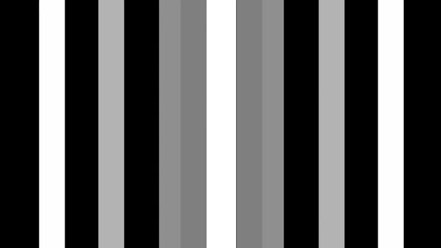Interlaced Horizontal Strips Slide Luma Matte Transition