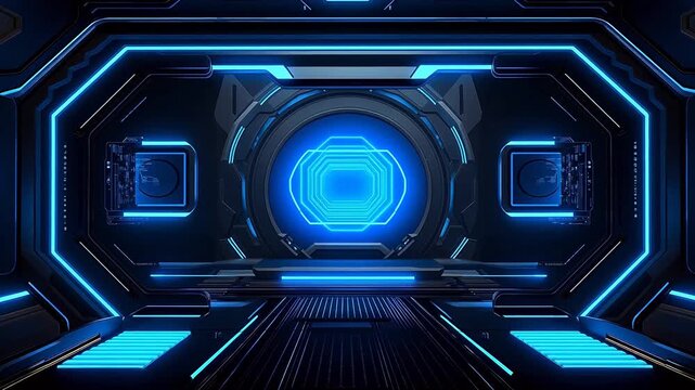 Digital technology futuristic twitch camera overlay outline abstract background