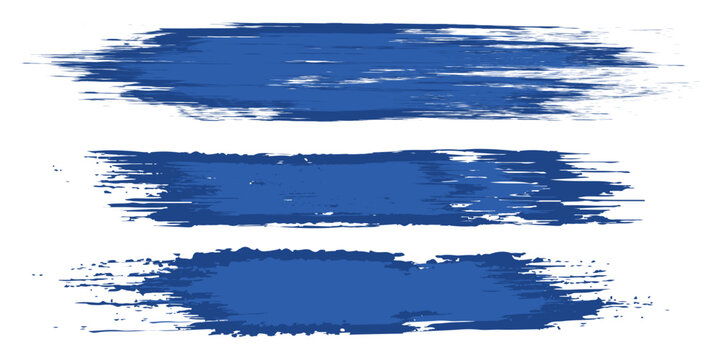 Abstract Blue and White Grunge Background with Halftone Style. Brush Stroke Illustration for Banner, Poster or Sports.