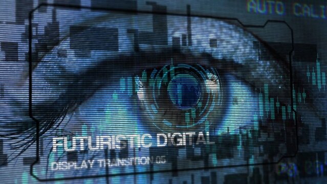 Futuristic Digital Display Transition 05