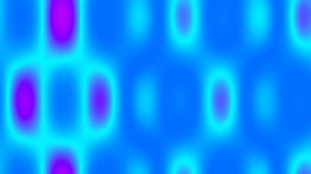Vibrant Neon Blue Magenta Organic Flowing Abstract Background Loop