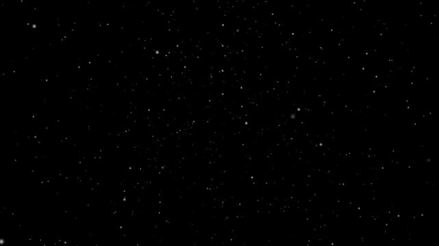 Flying through Starfield from outer space with a star. Twinkling or blinking stars.For Titles, Intro, Logo Reveal,glowing milky way galaxy.