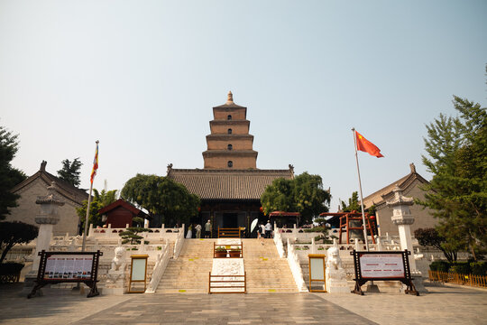 Entrance to Giant Wild Goose Pagoda