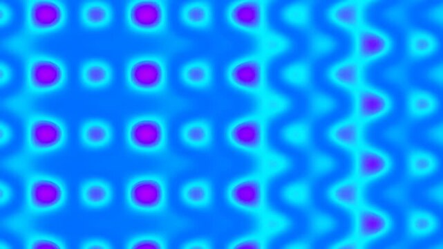 Abstract Neon Blue Pink Wavy Grid Motion Background Loop
