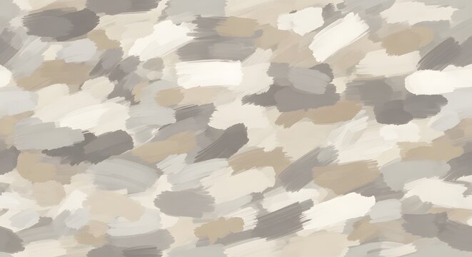 Seamless Camouflage Pattern in Neutral Earth Tones.