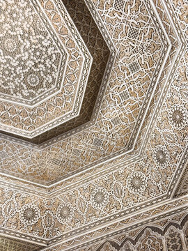 Maroccan traditional style tile background