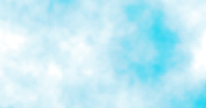 Dot white black pattern gradient texture background. Abstract pop art halftone and retro style. Motion graphics of color background concept