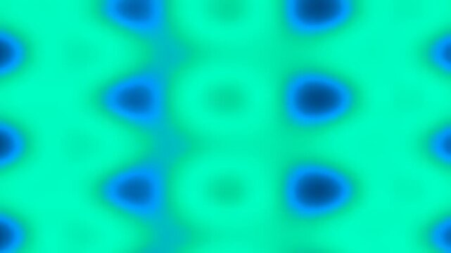 Abstract Wavy Green and Blue Gradient Background Loop