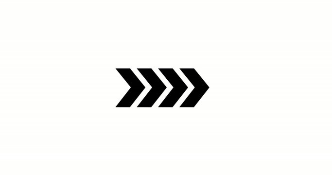 colorful arrow icon illustration. road sign arrow