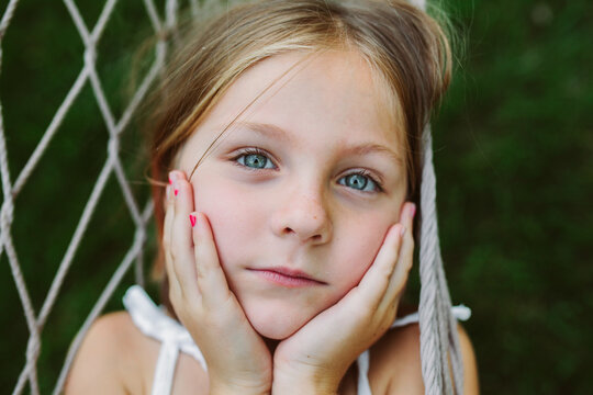 portrait of the girl
