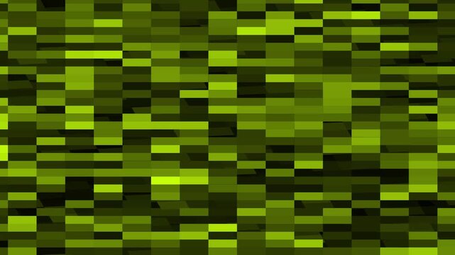 4k resolution background of a grid of rectangulars that is slowly changing color