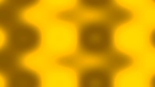 Abstract Golden Waves and Dots Motion Background