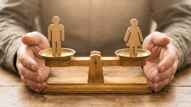 Gender Balance And Equality Concept