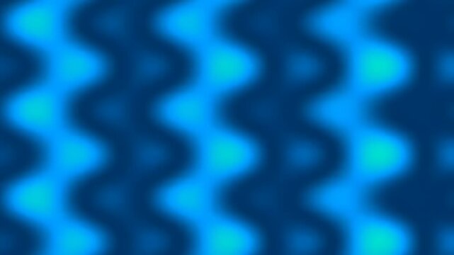 Abstract Blue and Green Wavy Grid Pattern