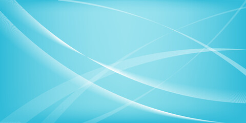 Fototapeta premium Blue Abstract Wave Background With Soft Gradient and Smooth Flowing Lines For Minimal Design,eps10.