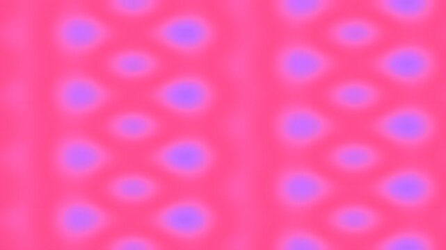 Abstract Pink and Purple Wavy Grid Pattern Loop