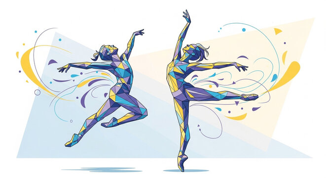 girl with a butterfly dance