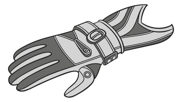 Diving Scuba essentials illustrated Hand Glove