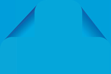 Fototapeta premium abstract blue origami paper boat, airplane and bird vector illustration icon design concept sky sea travel symbol