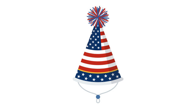 American party hat, 4th of July celebration hat, USA flag hat, patriotic hat