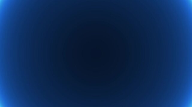 Clean dark blue abstract gradient background with soft corner glow, minimalist cinematic overlay frame layout for text presentation, corporate studio presentation backdrop.